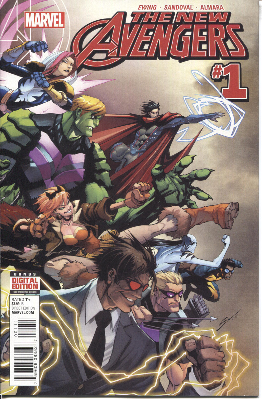 New Avengers (2015 Series) #1 A NM- 9.2