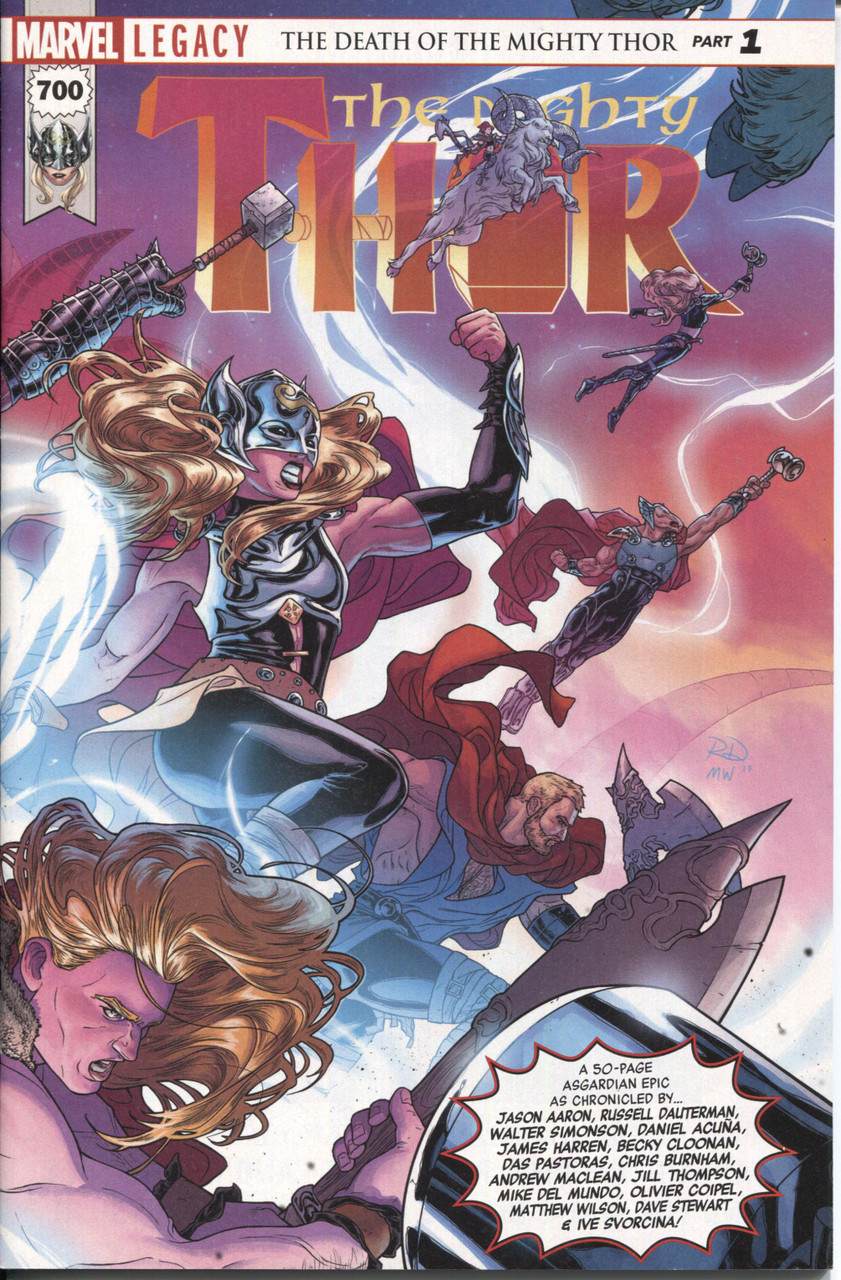 Mighty Thor (2017 Series) #700 A NM- 9.2