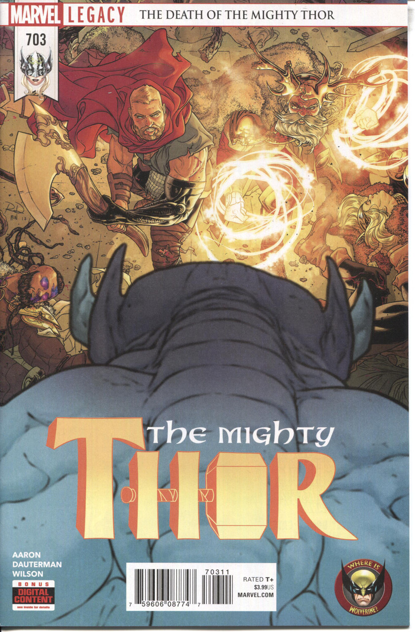 Mighty Thor (2017 Series) #703 A NM- 9.2