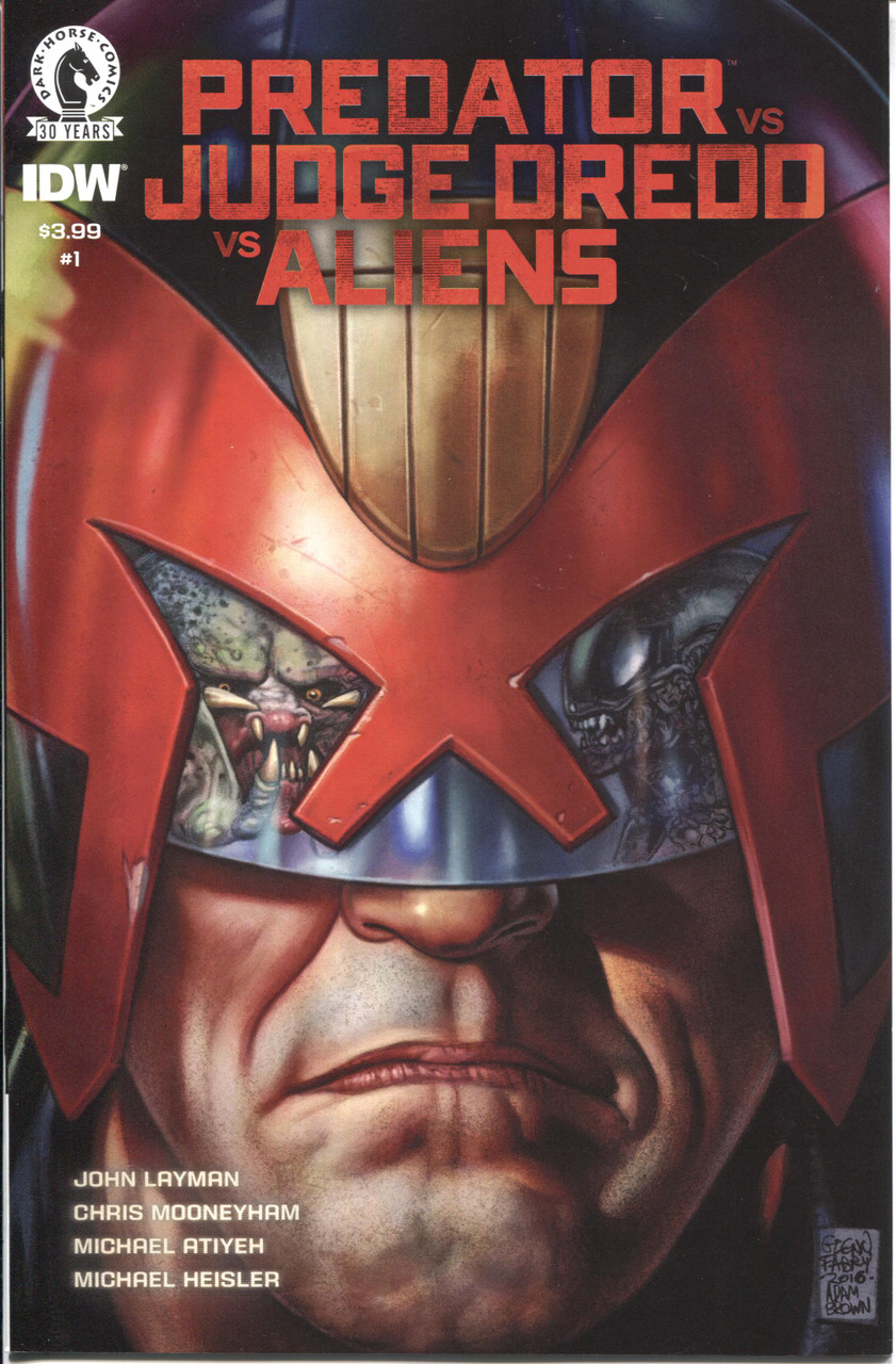 Predator Vs Judge Dredd Vs Aliens #1 A NM- 9.2