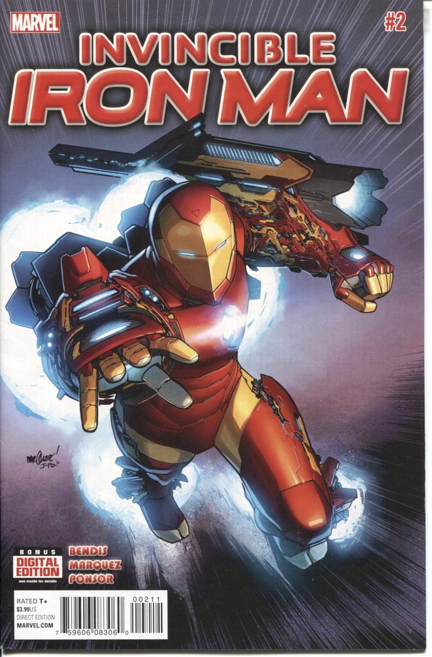 Invincible Iron Man (2015 Series) #2 A NM- 9.2