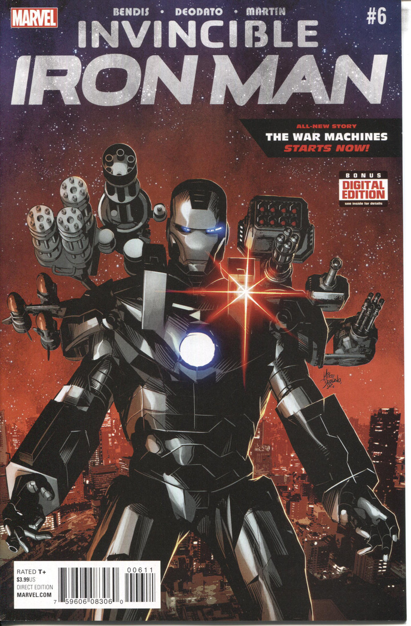 Invincible Iron Man (2015 Series) #6 A NM- 9.2