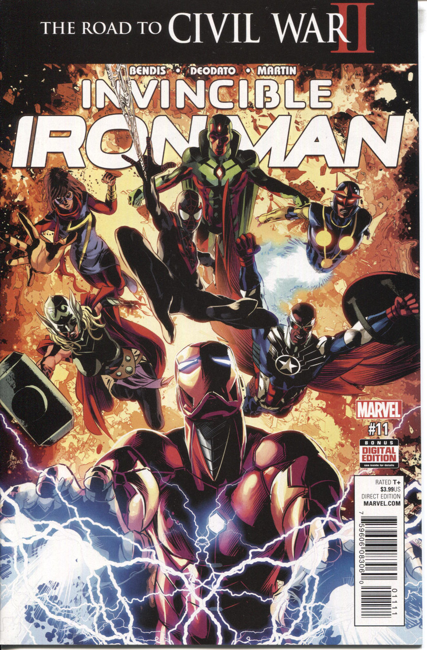 Invincible Iron Man (2015 Series) #11 A NM- 9.2