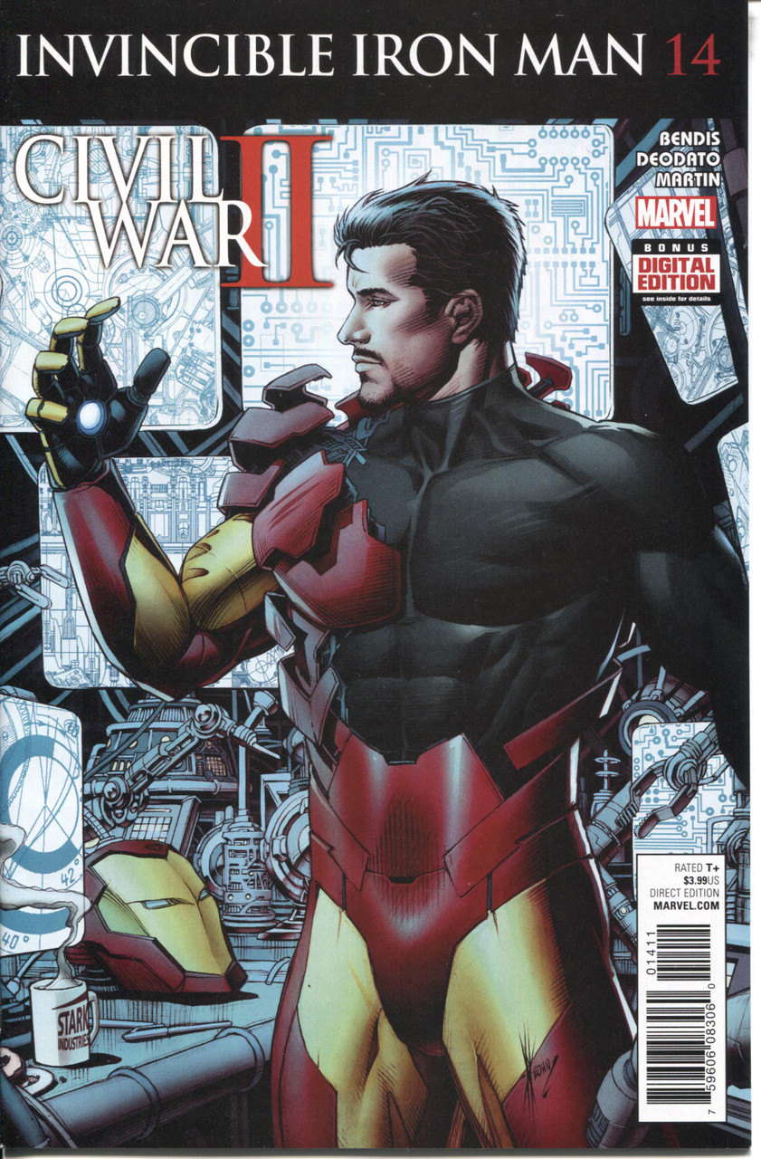 Invincible Iron Man (2015 Series) #14 A NM- 9.2