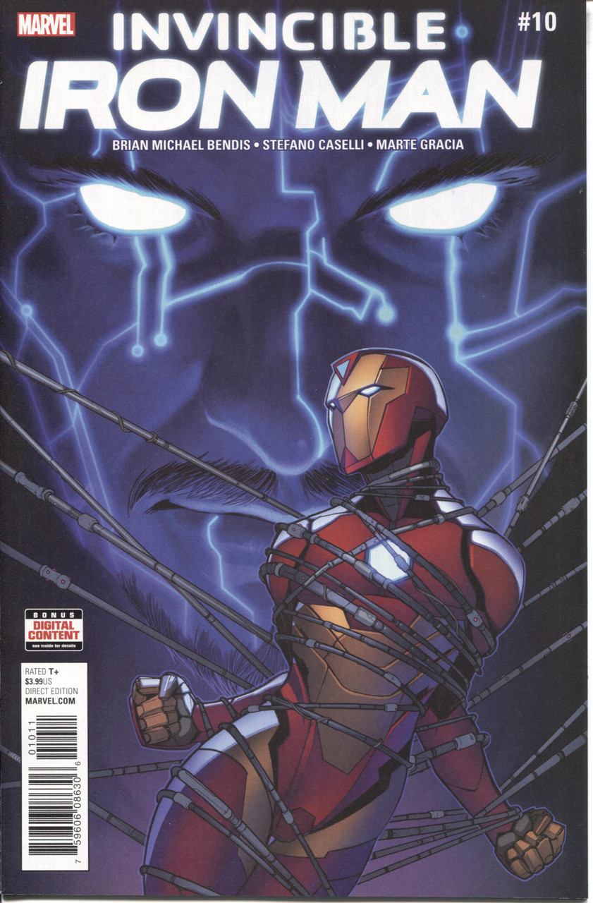 Invincible Iron Man (2017 Series) #10 A NM- 9.2