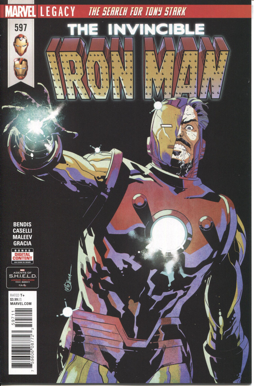 Invincible Iron Man (2017 Series) #597 A NM- 9.2