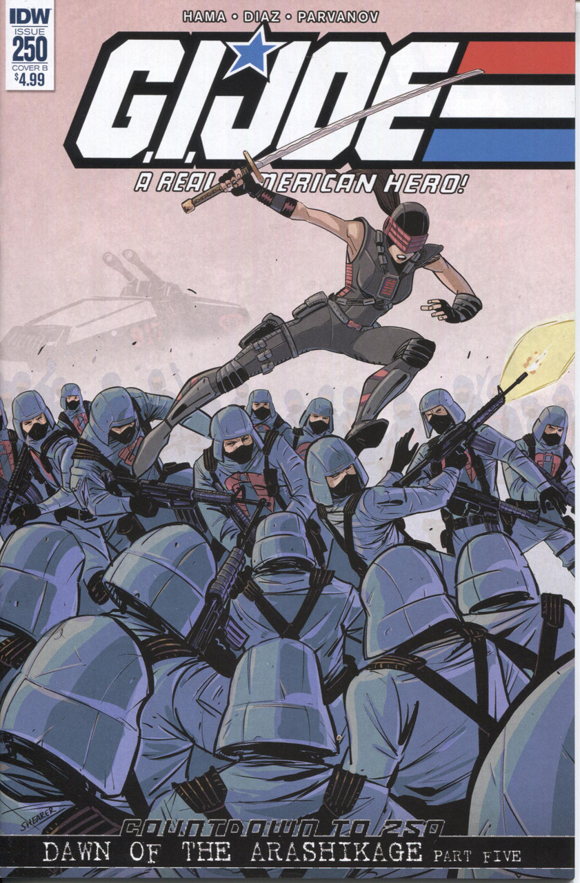 GI Joe ARAH (2010 Series) #250 B NM- 9.2