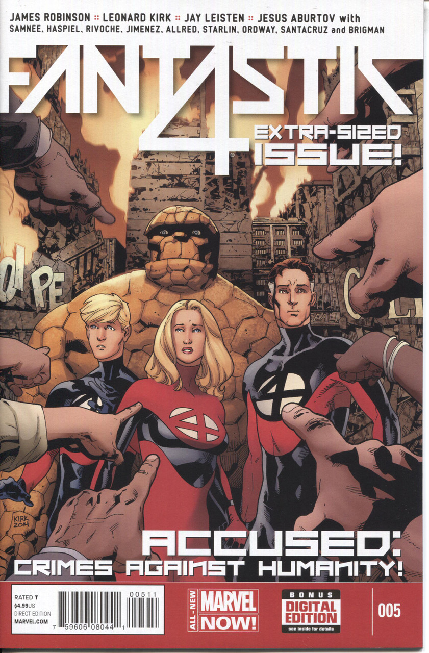 Fantastic Four (2014 Series) #5 A NM- 9.2