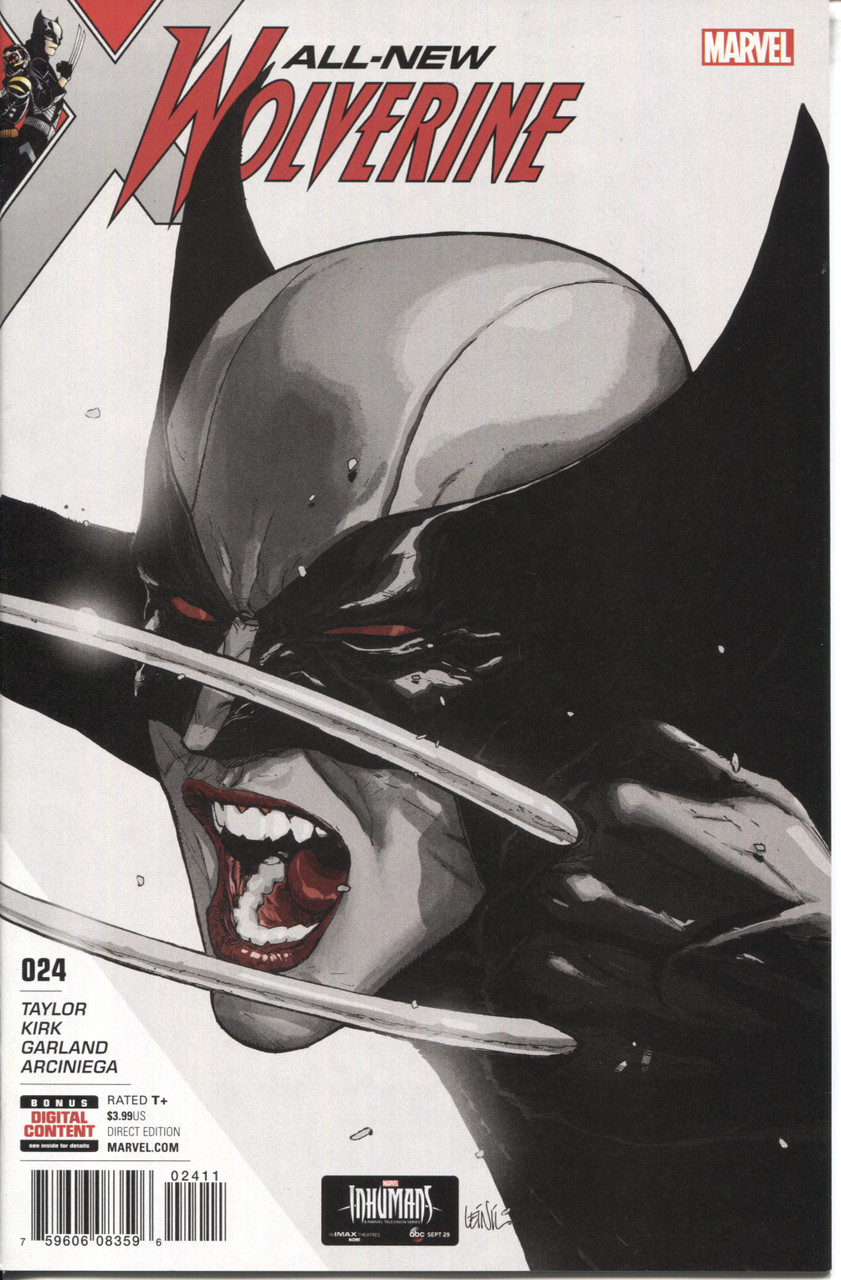 All New Wolverine (2016 Series) #24 A NM- 9.2