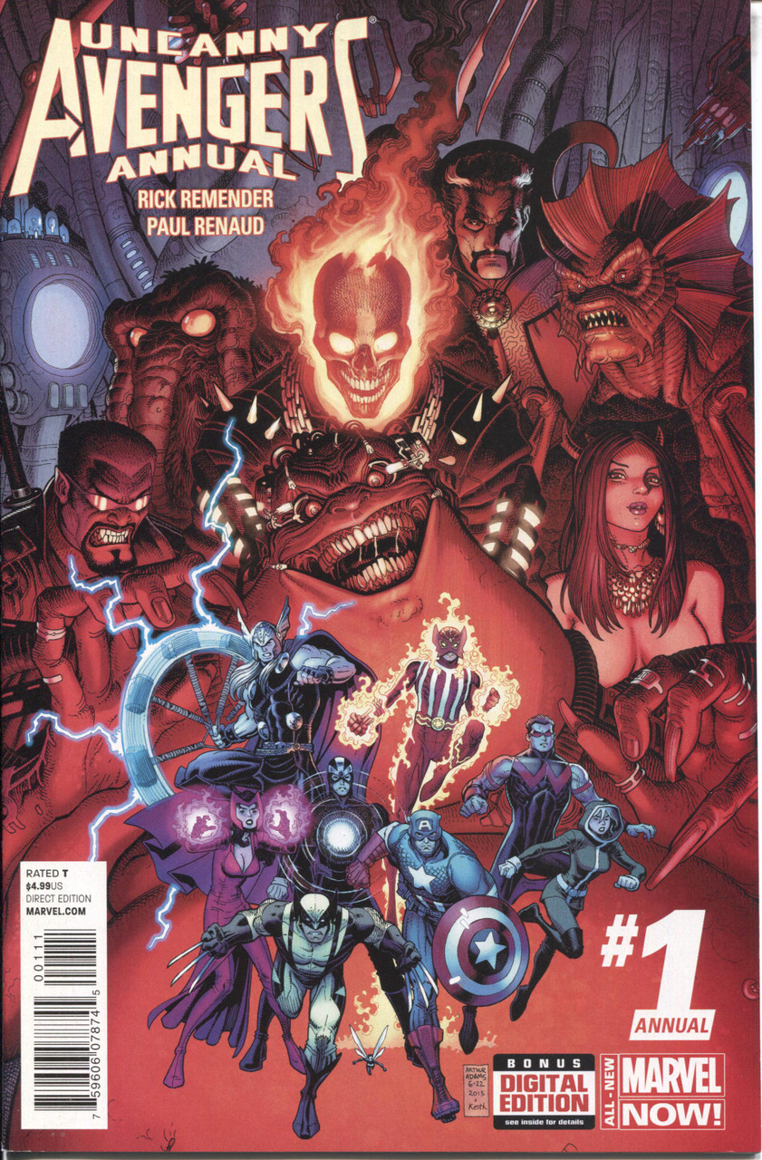 Uncanny Avengers (2012 Series) #1 A Annual NM- 9.2