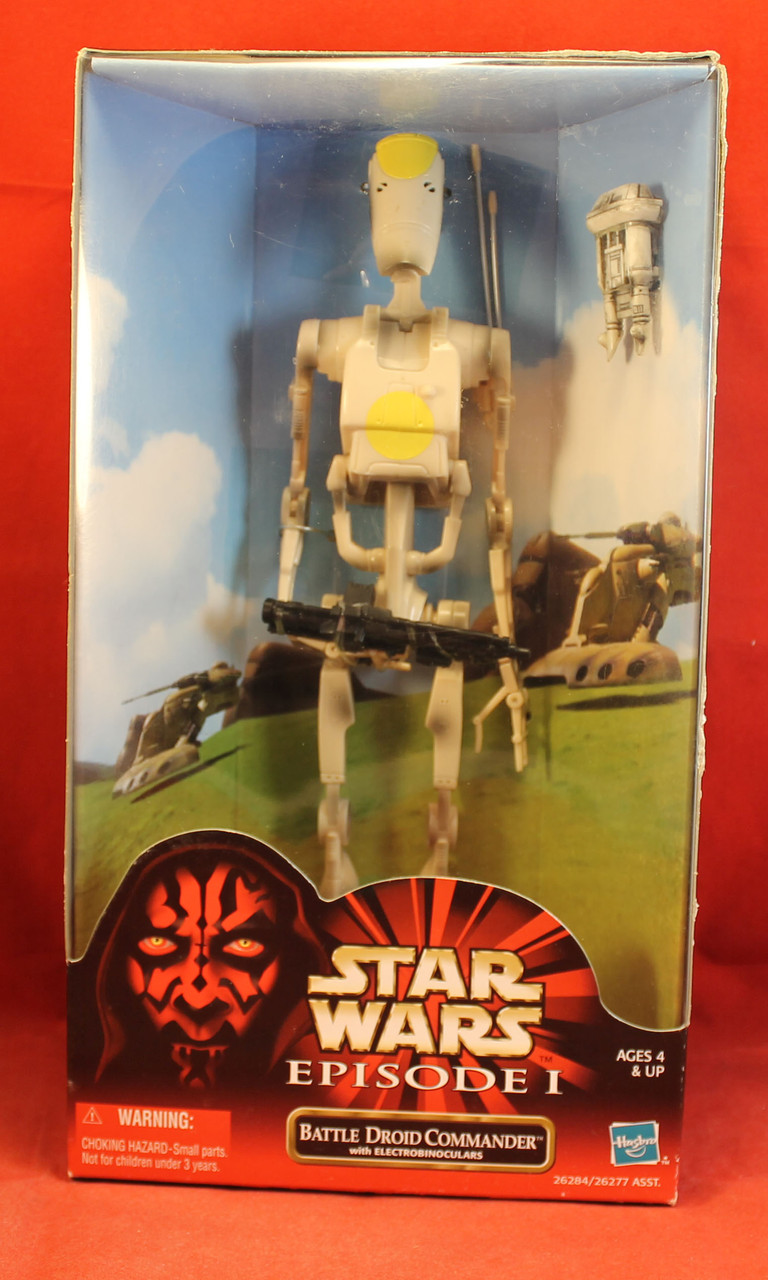 Star Wars Episode I 1 12" Action Figure - Battle Droid Commander