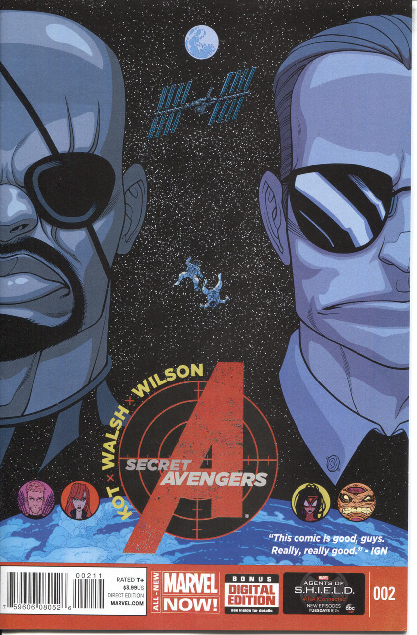 Secret Avengers (2014 Series) #2 A NM- 9.2