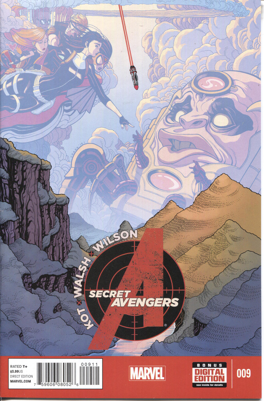 Secret Avengers (2014 Series) #9 A NM- 9.2