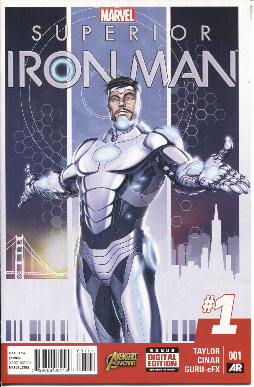 Superior Iron Man (2014 Series) #1 A NM- 9.2