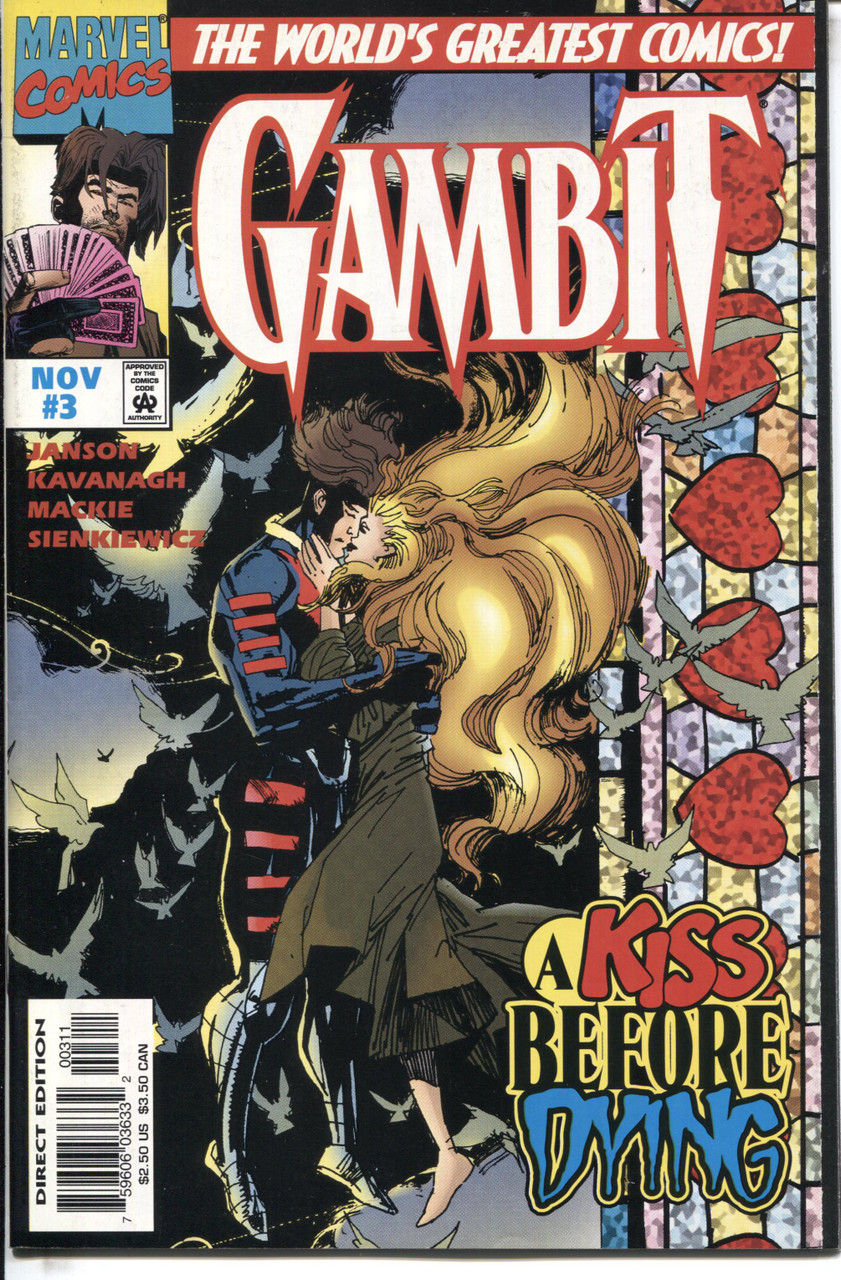 Gambit (1997 Series) #3 NM- 9.2