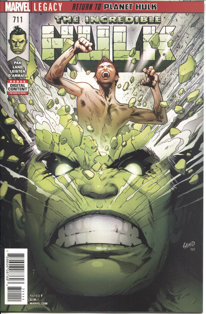 Incredible Hulk (2017 Series) #711 A NM- 9.2