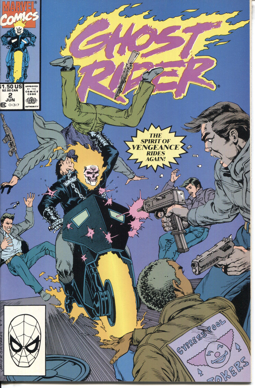 Ghost Rider (1990 Series) #2 NM- 9.2