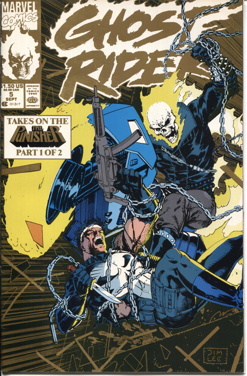 Ghost Rider (1990 Series) #5 R NM- 9.2