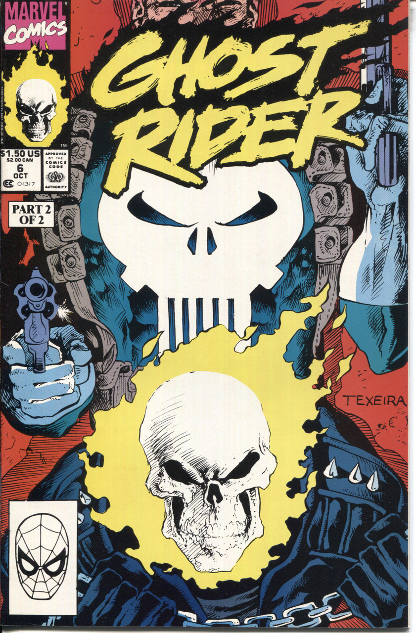 Ghost Rider (1990 Series) #6 NM- 9.2