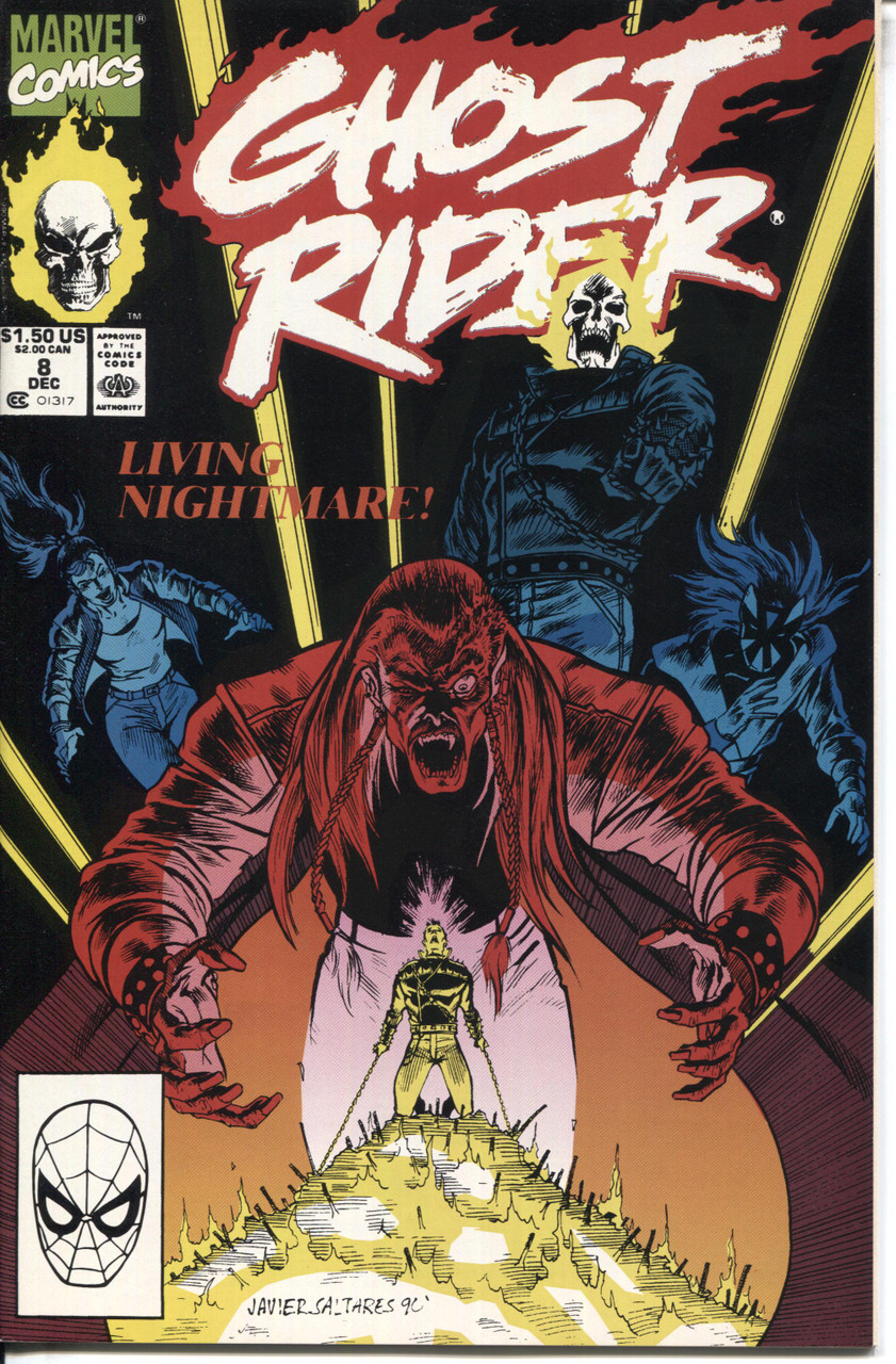 Ghost Rider (1990 Series) #8 NM- 9.2