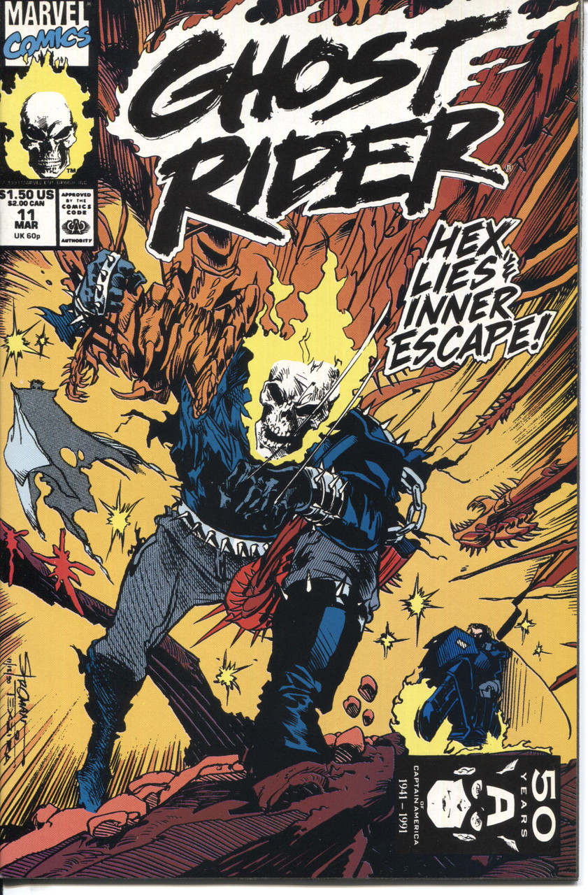 Ghost Rider (1990 Series) #11 NM- 9.2
