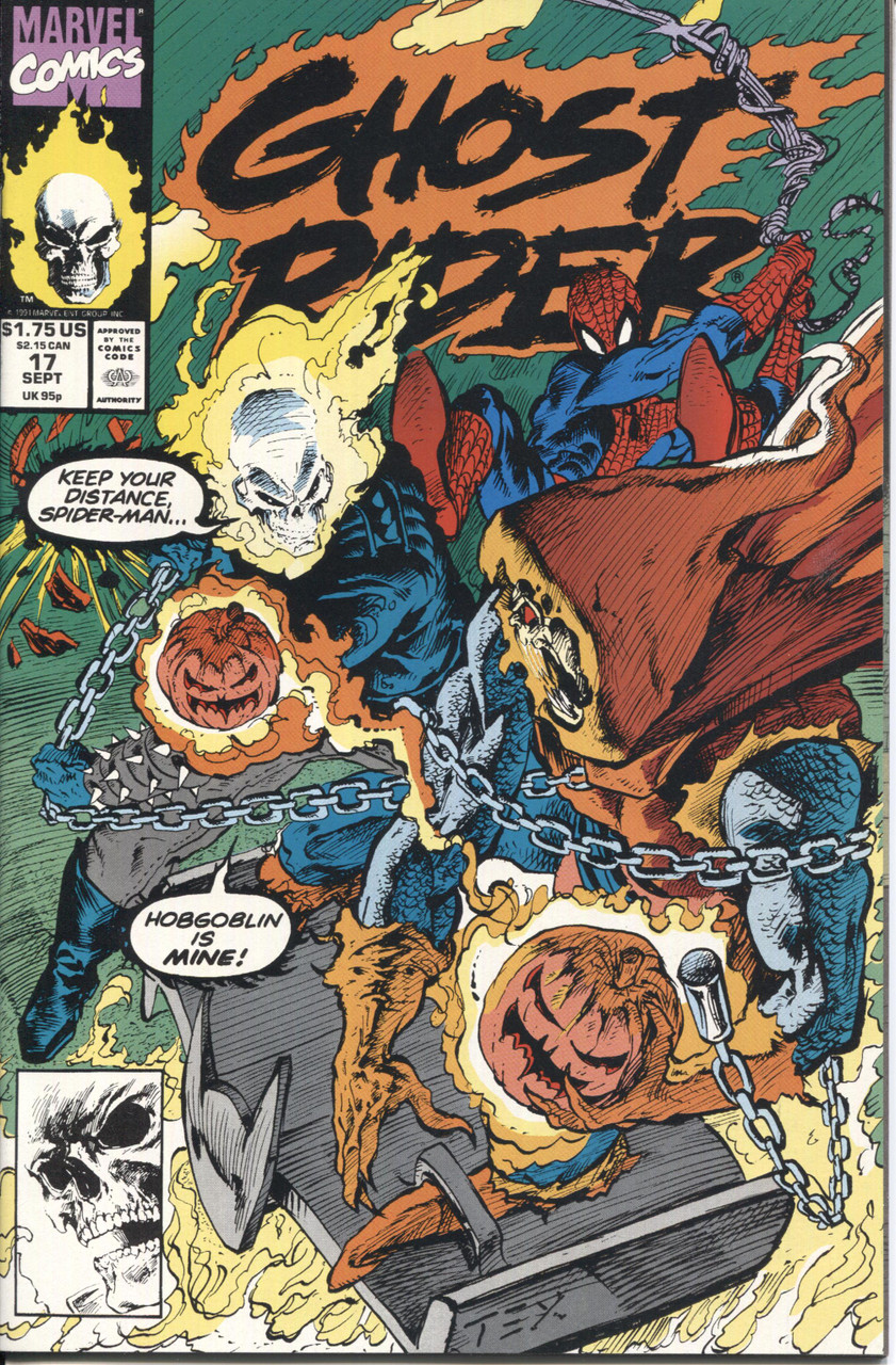 Ghost Rider (1990 Series) #17 NM- 9.2