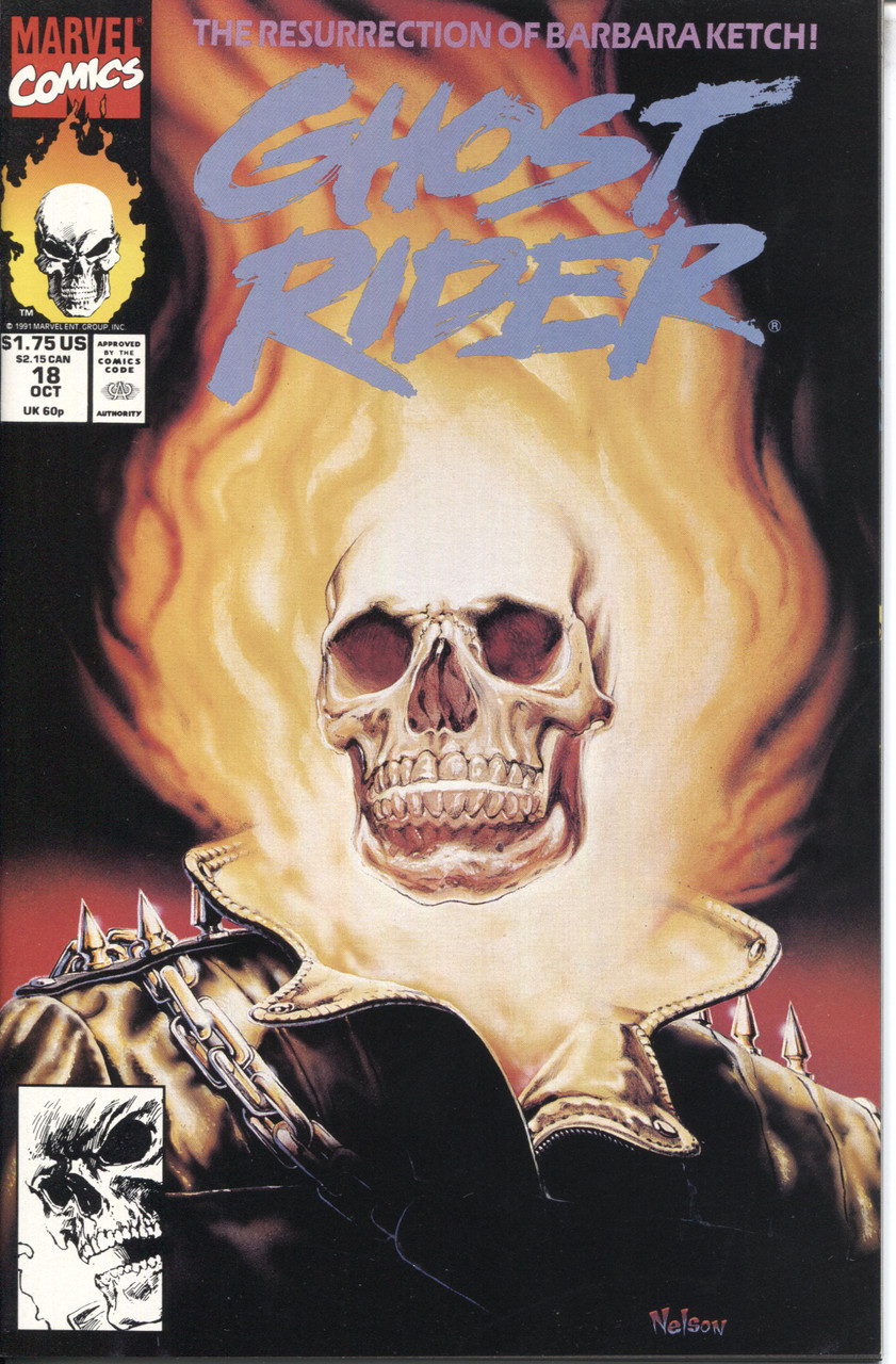 Ghost Rider (1990 Series) #18 NM- 9.2