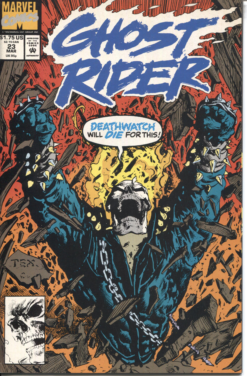 Ghost Rider (1990 Series) #23 NM- 9.2