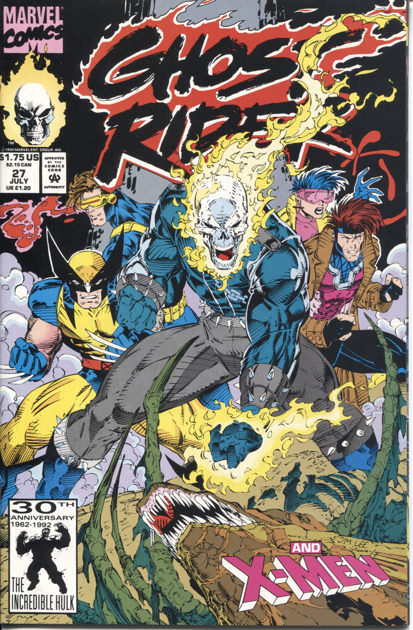 Ghost Rider (1990 Series) #27 NM- 9.2