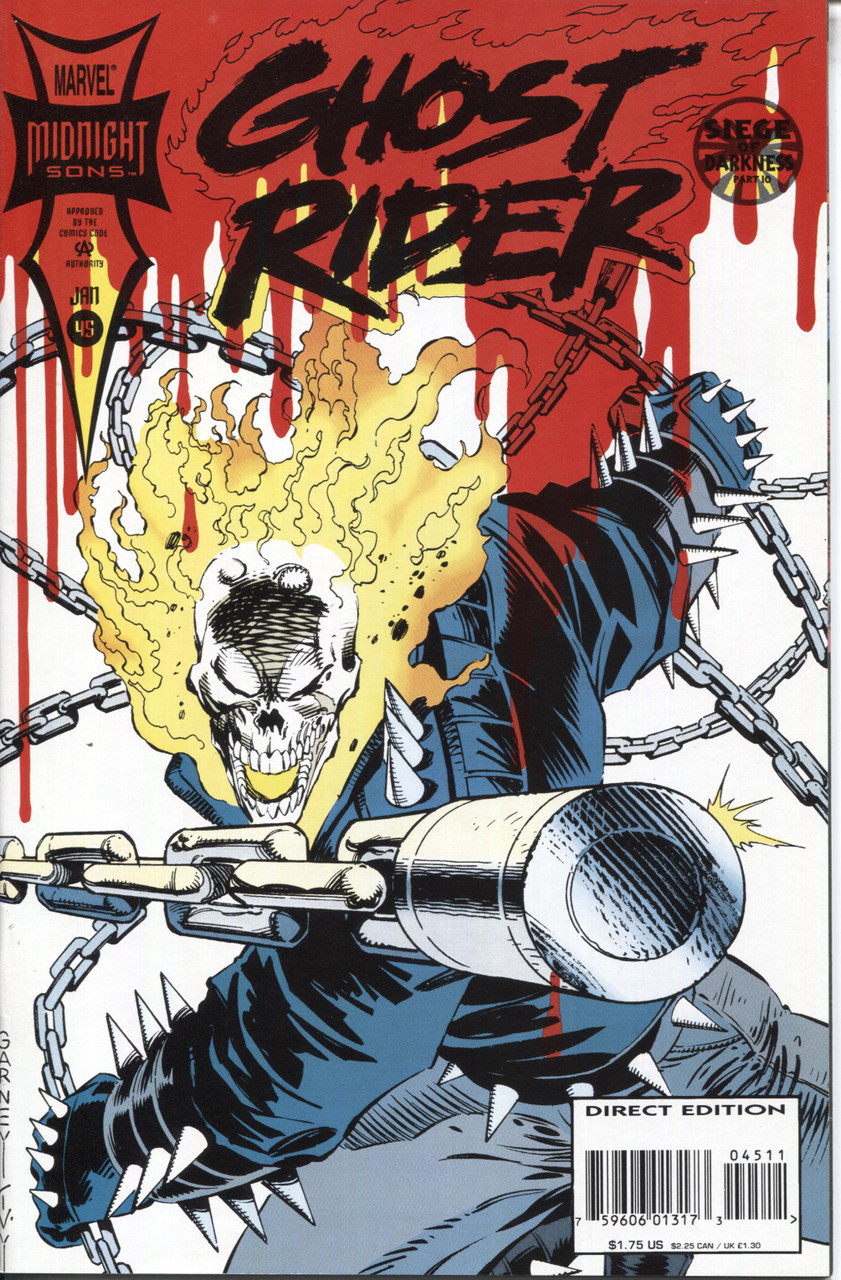 Ghost Rider (1990 Series) #45 NM- 9.2