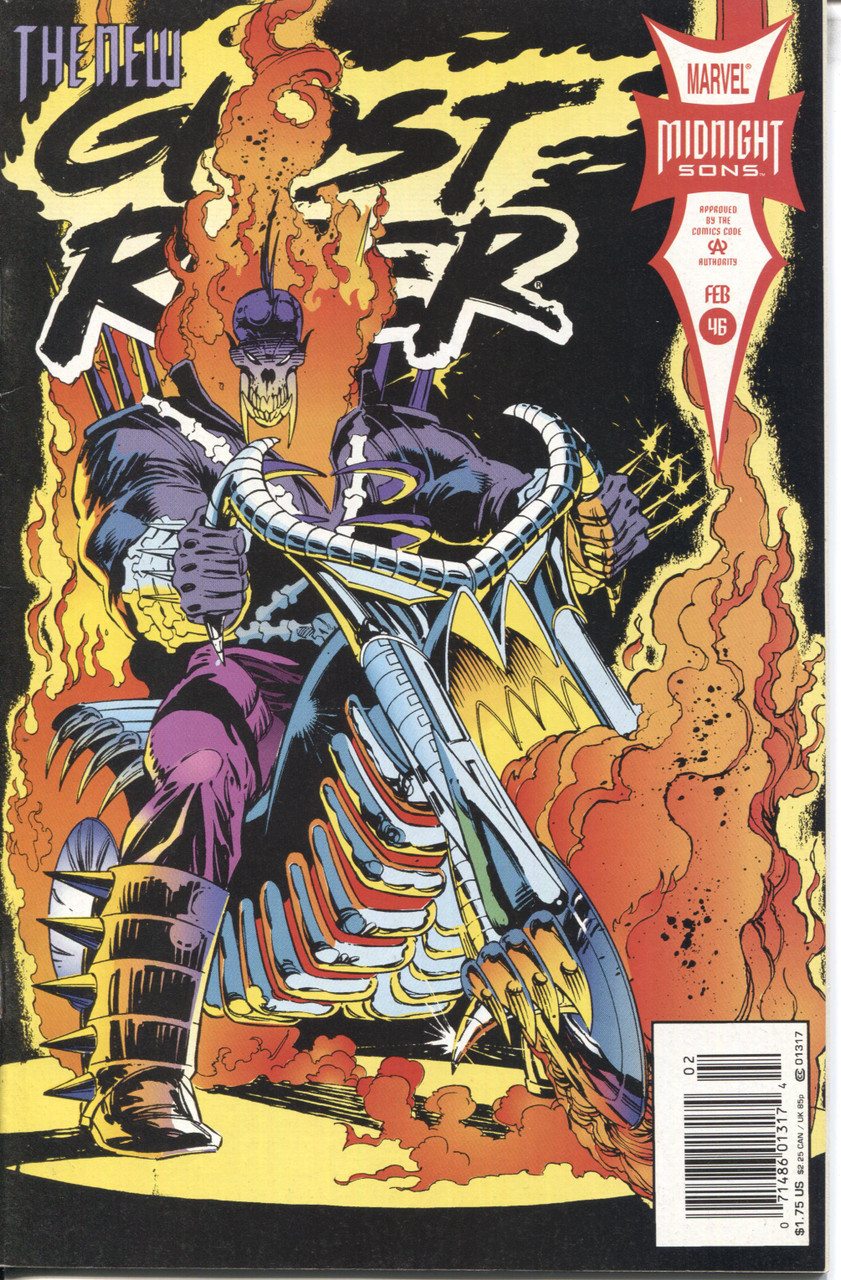 Ghost Rider (1990 Series) #46 Newsstand NM- 9.2