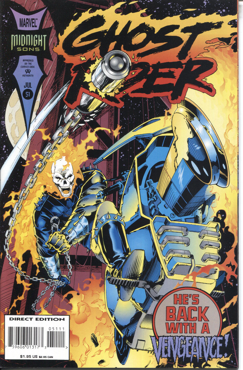 Ghost Rider (1990 Series) #51 NM- 9.2