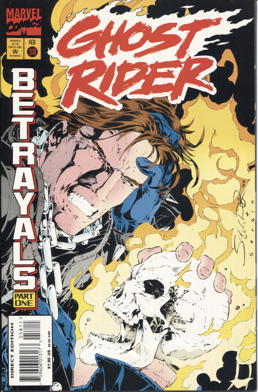 Ghost Rider (1990 Series) #58 NM- 9.2
