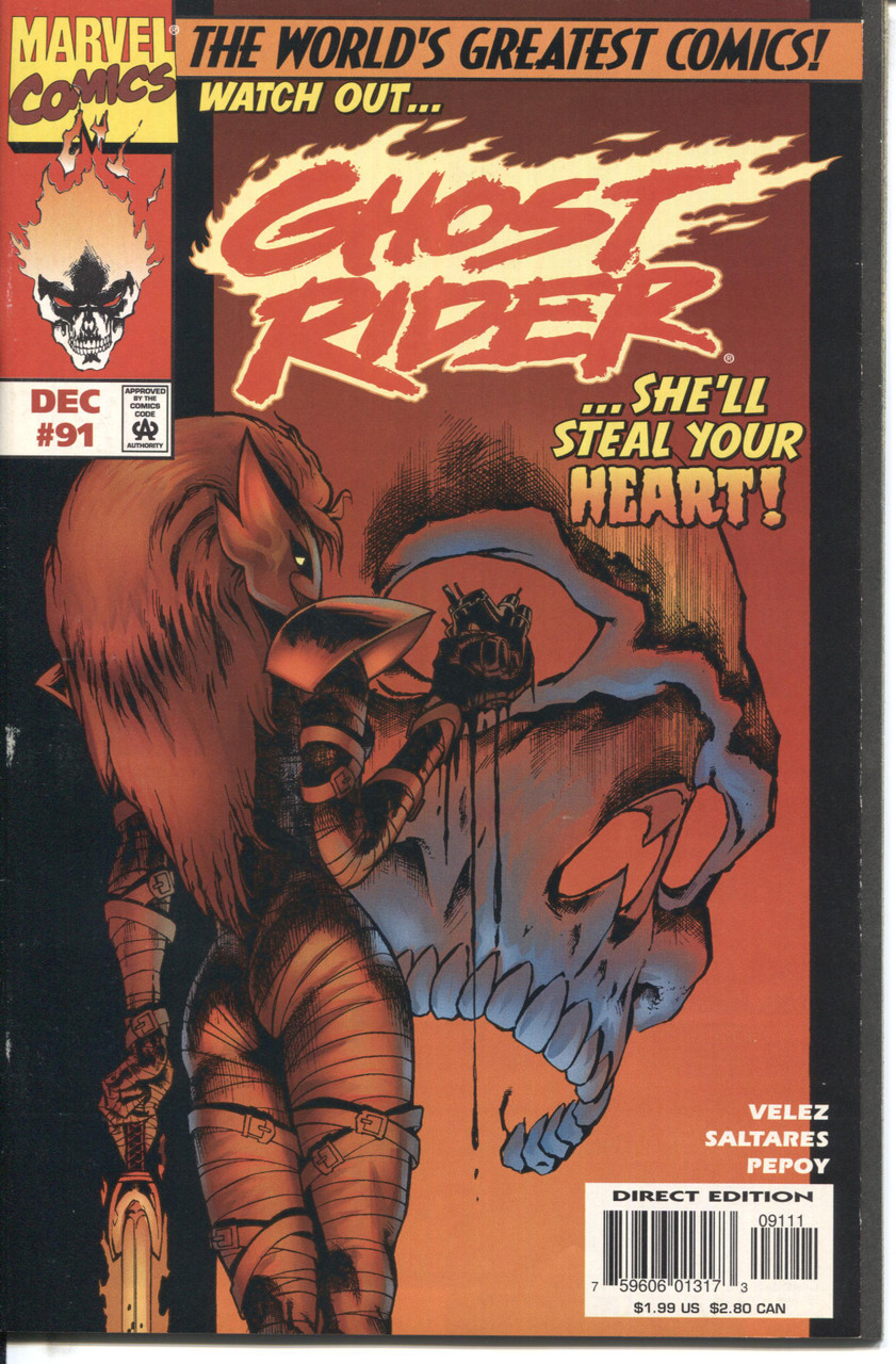 Ghost Rider (1990 Series) #91 NM- 9.2