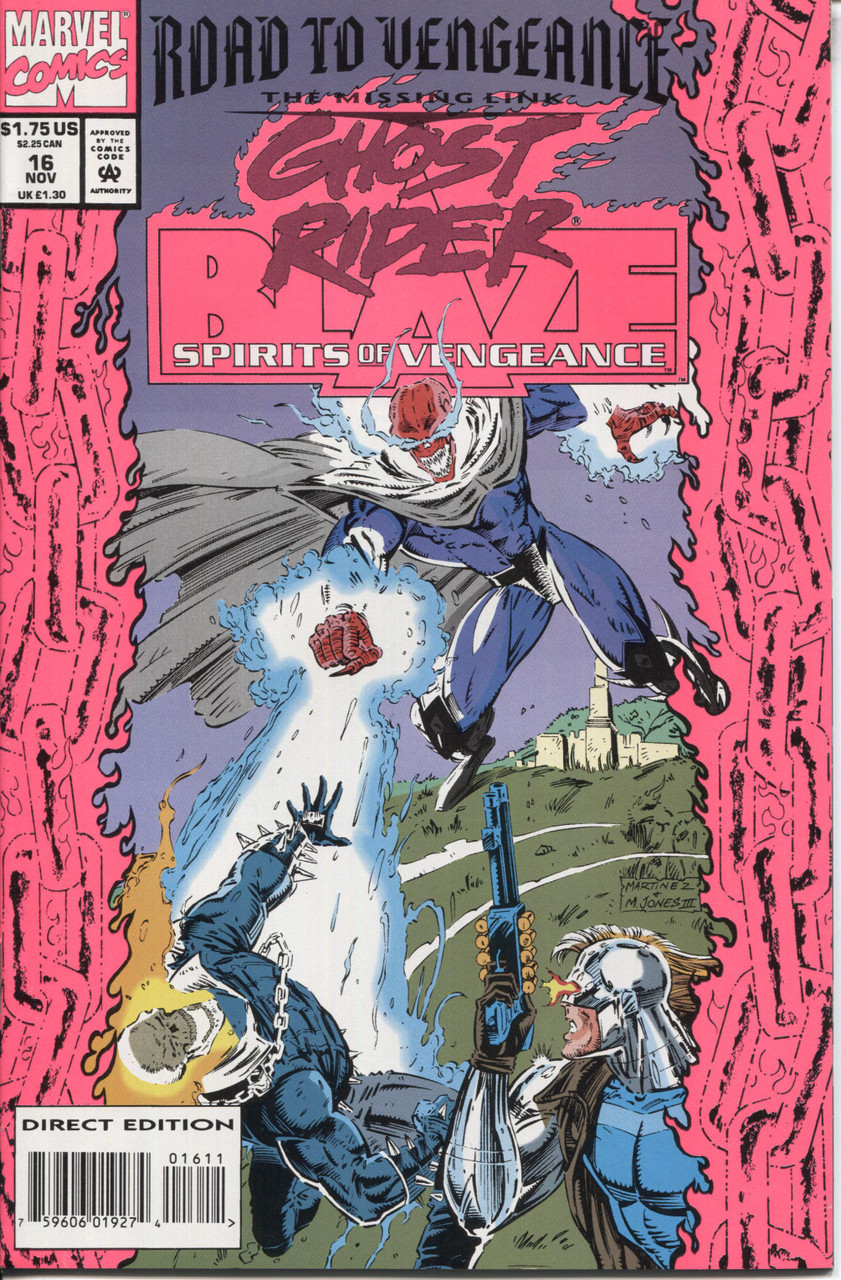 Ghost Rider & Blaze (1992 Series) #16 NM- 9.2