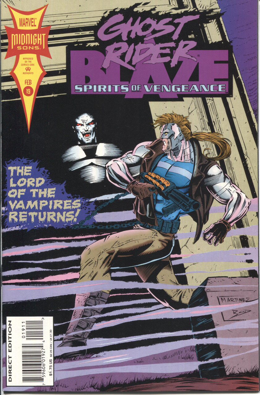 Ghost Rider & Blaze (1992 Series) #19 NM- 9.2