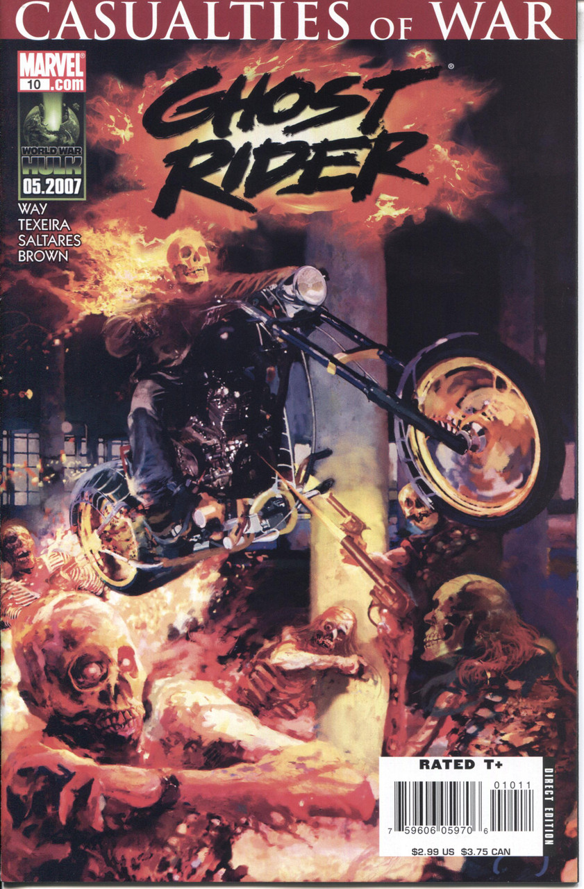 Ghost Rider (2006 Series) #10 NM- 9.2