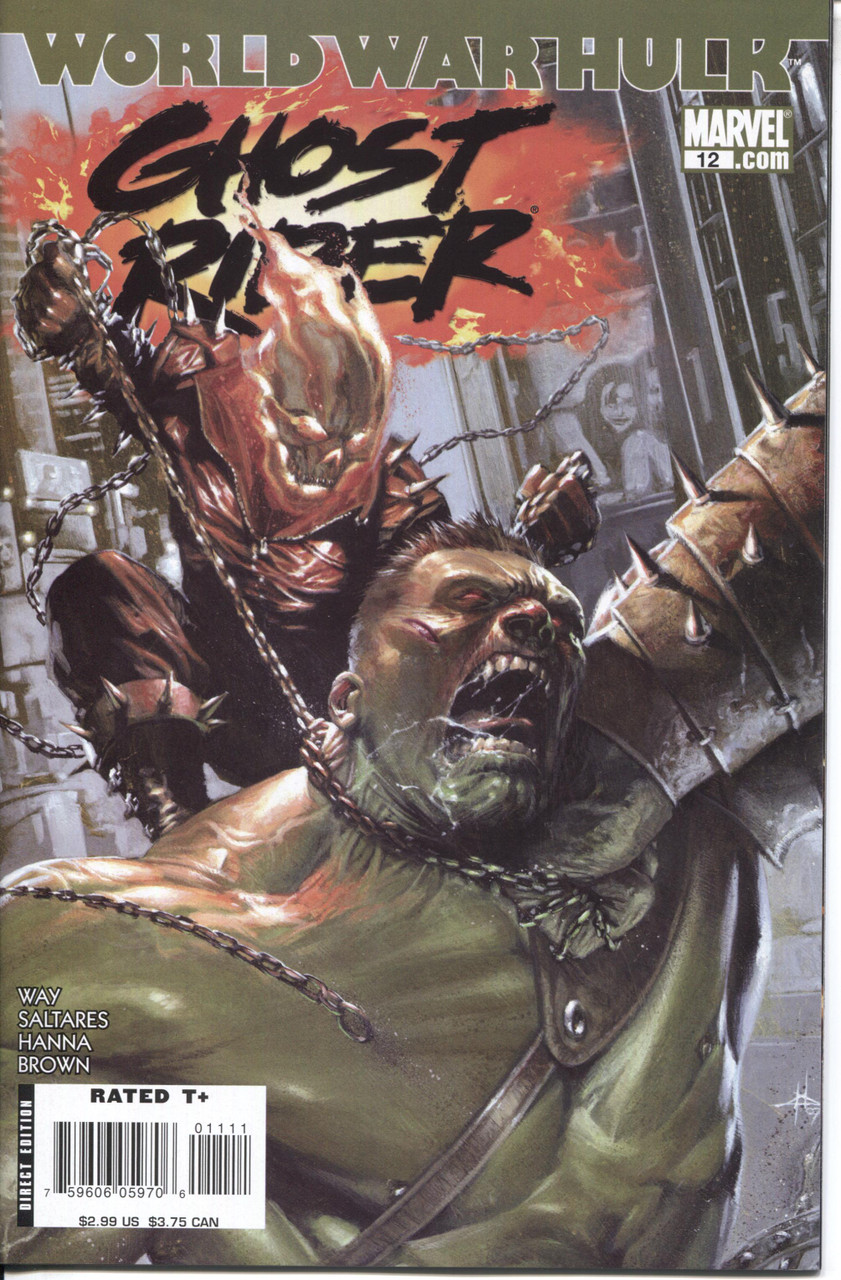 Ghost Rider (2006 Series) #12 A NM- 9.2