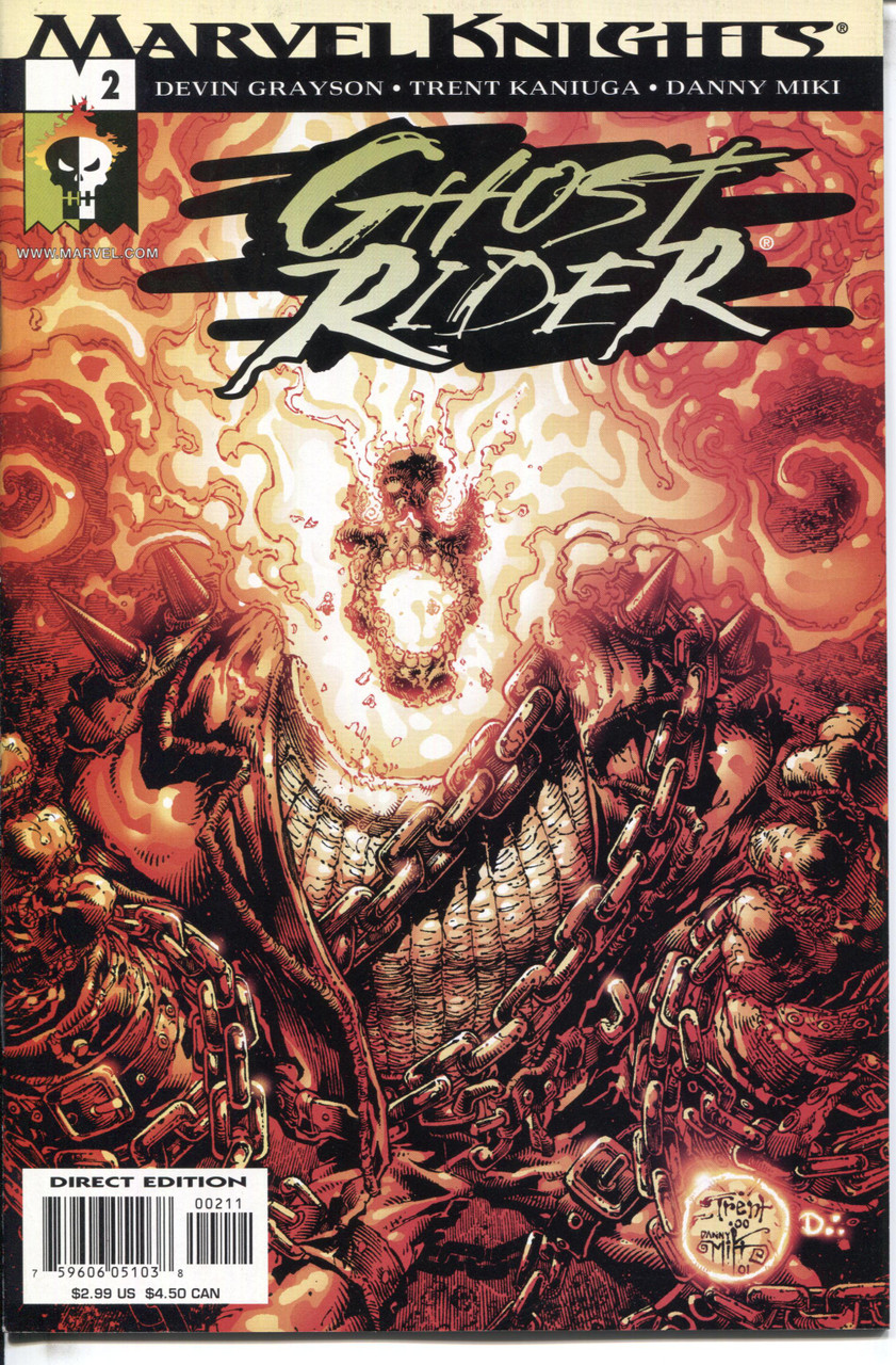 Ghost Rider (2001 Series) #2 NM- 9.2