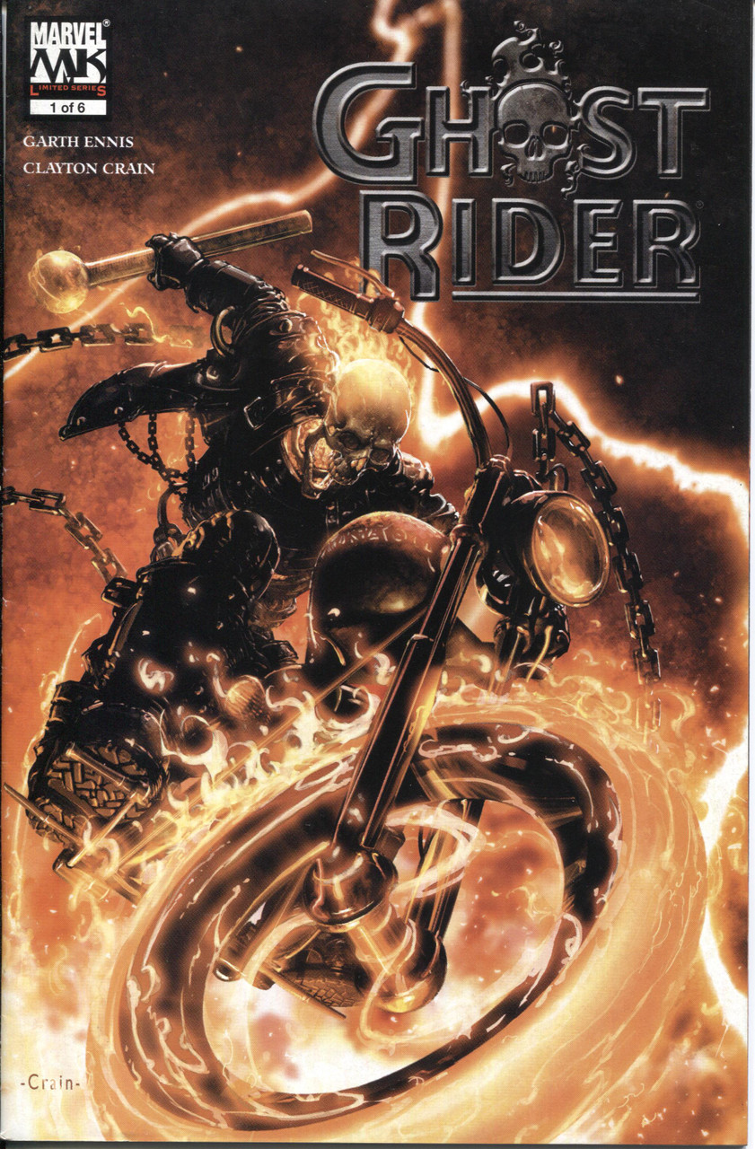 Ghost Rider (2005 Series) #1 A NM- 9.2