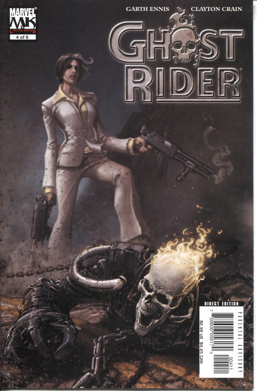 Ghost Rider (2005 Series) #4 NM- 9.2