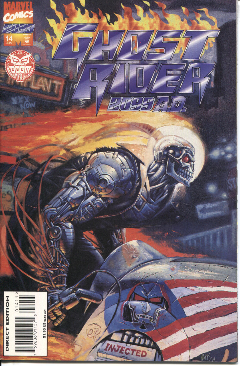 Ghost Rider 2099 (1994 Series) #14 NM- 9.2