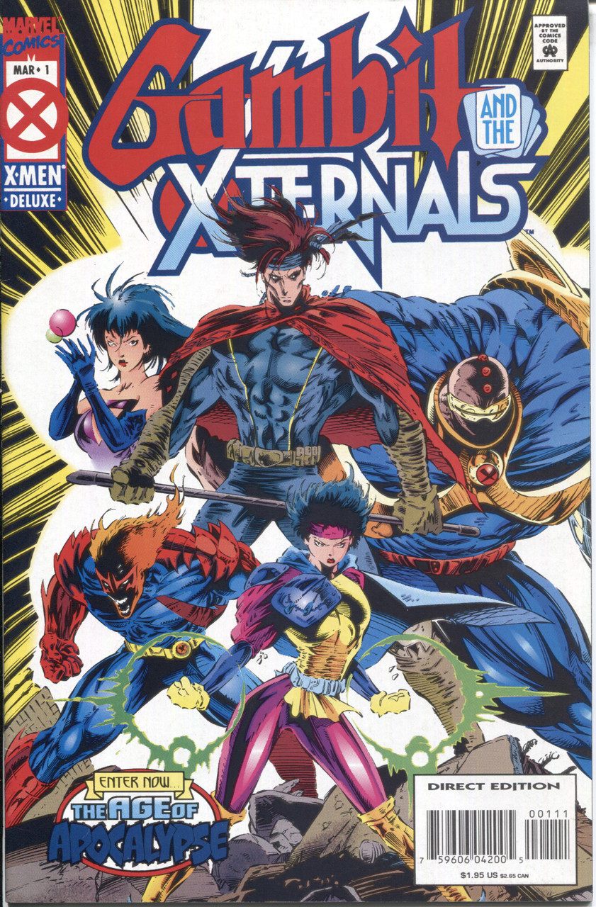Gambit X-Ternals (1995 Series) #1 NM- 9.2