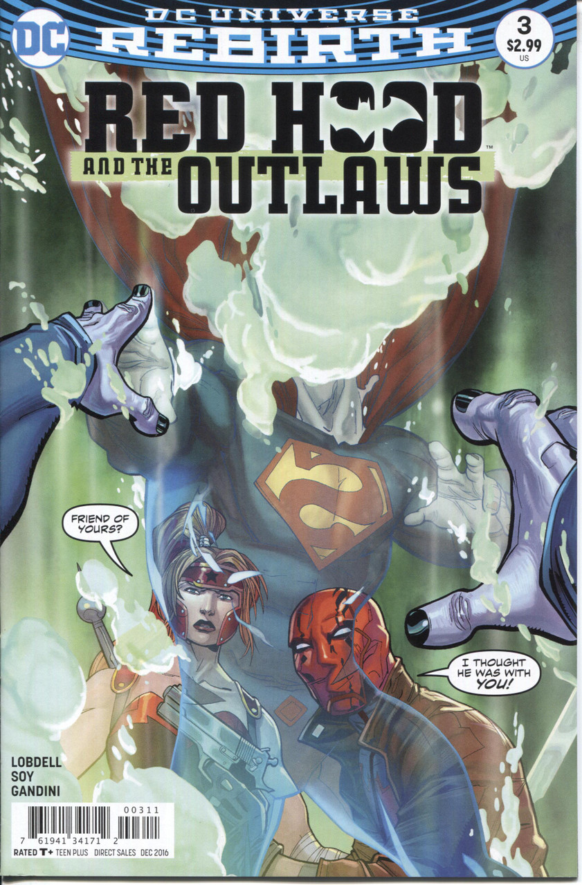 Red Hood Outlaws (2016 Series) #3 A NM- 9.2