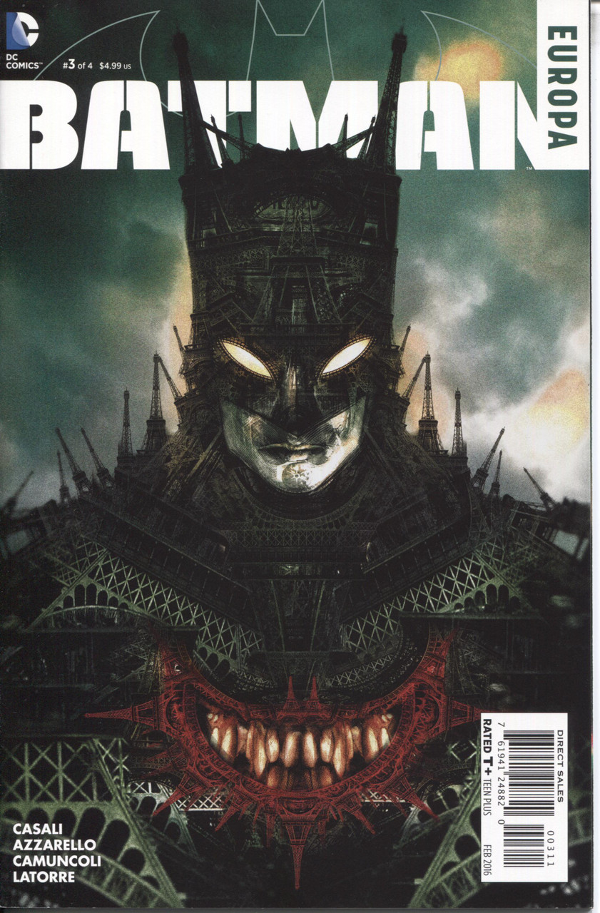 Batman Europa (2015 Series) #3 A NM- 9.2