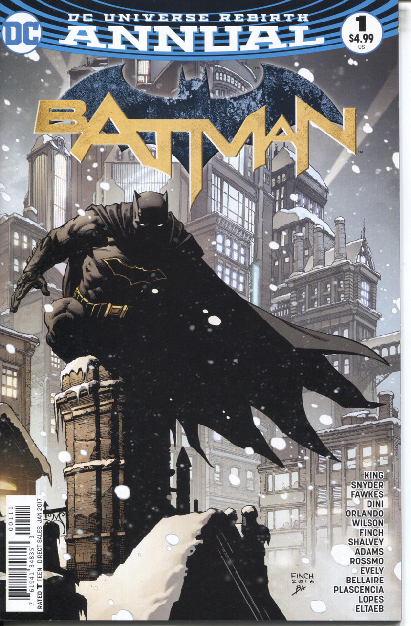 Batman (2016 Series) #1 Annual NM- 9.2