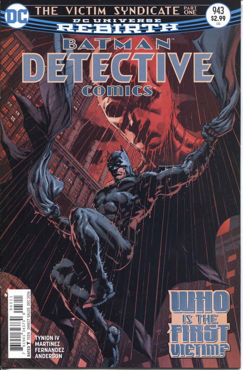 Detective Comics (1937 Series) #943 A NM- 9.2