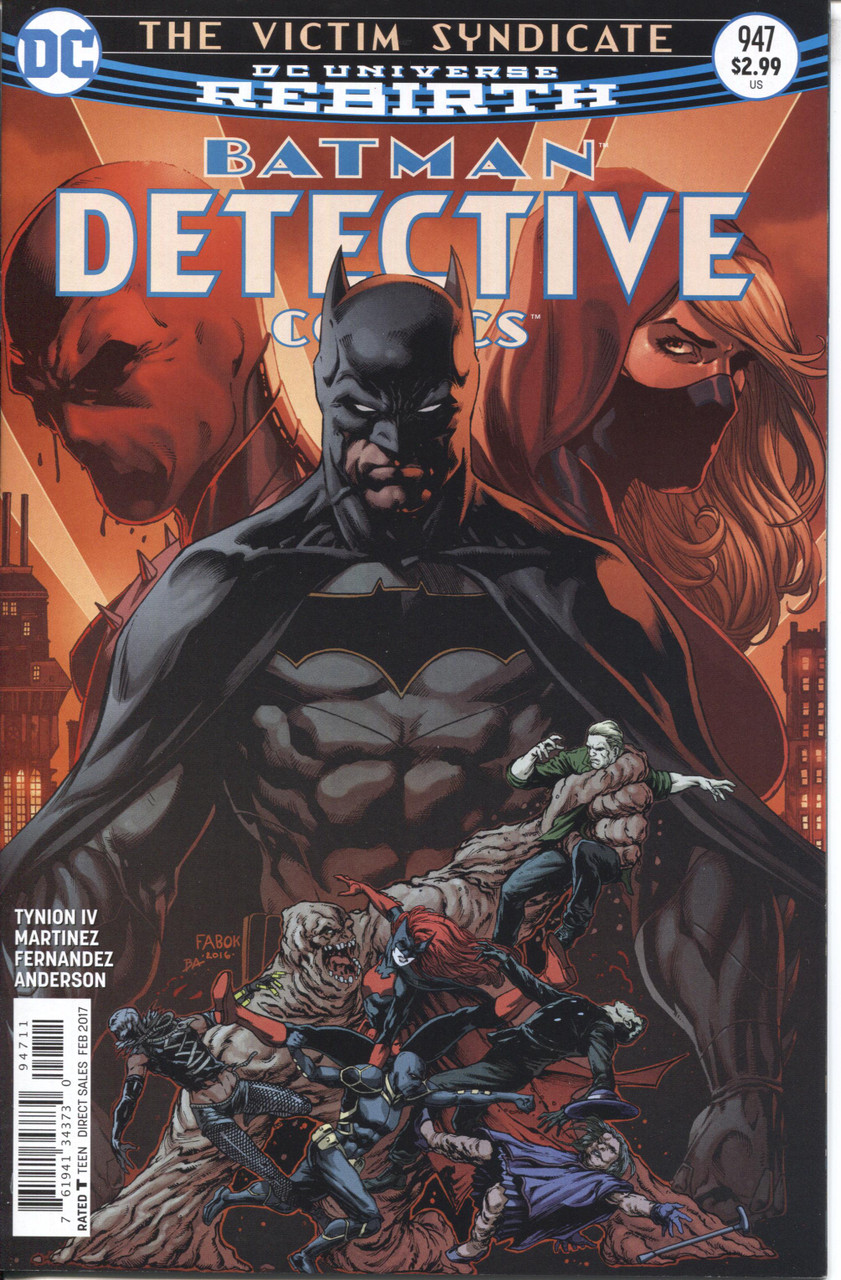 Detective Comics (1937 Series) #947 A NM- 9.2