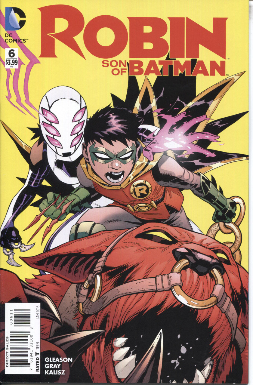 Robin Son of Batman (2015 Series) #6 A NM- 9.2