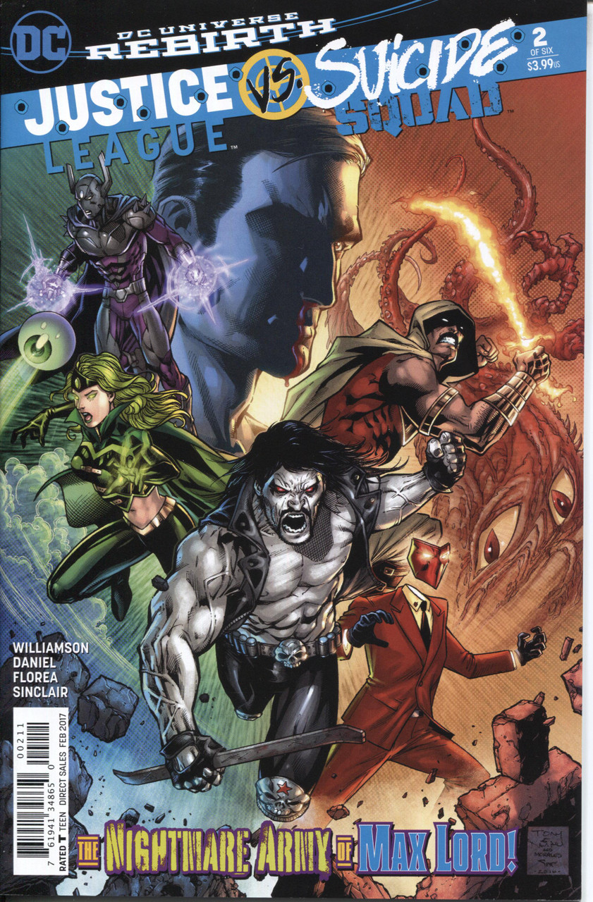 Justice League Vs Suicide Squad #2 A NM- 9.2